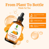SVA ORGANICS Mandarina: masaje capilar con aceite diluido para nutrición.