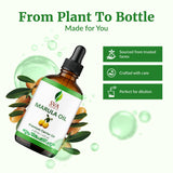 Aceite de Marula de SVA ORGANICS para masajes corporales y cuidado de la piel.