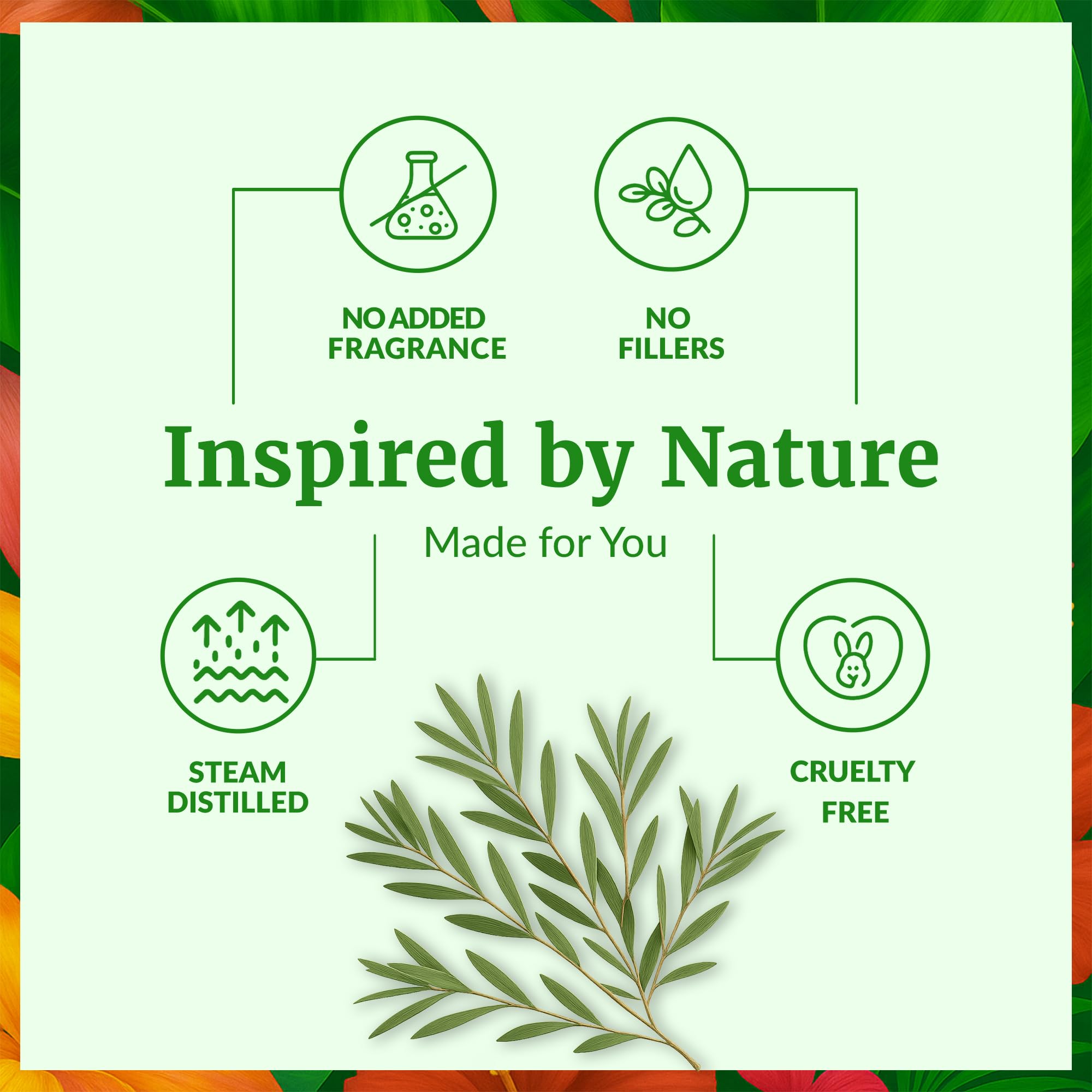 Masaje capilar con aceite de árbol de té SVA ORGANICS para cuero cabelludo.