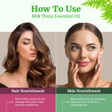 Aromaterapia con Thuja Oil de SVA para difusor.