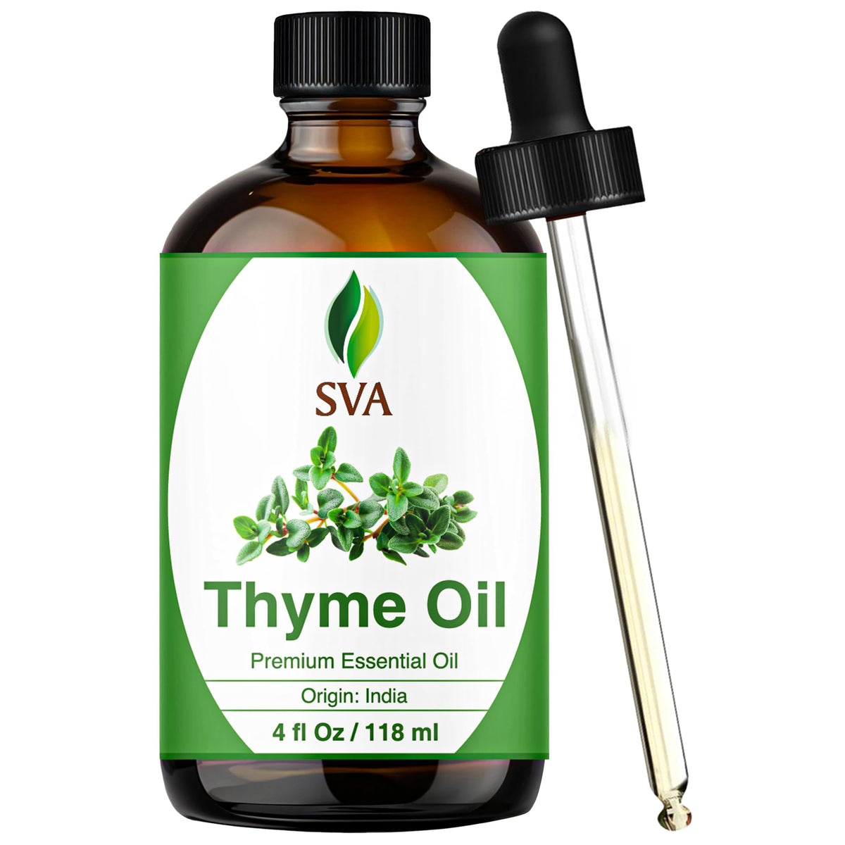 Aceite Esencial de Tomillo SVA de 118 ml para diluir con aceite portador