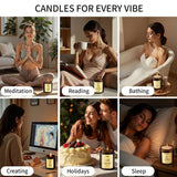 Velas Svecke aroma fuego hogareño, ambiente cálido para noches acogedoras.