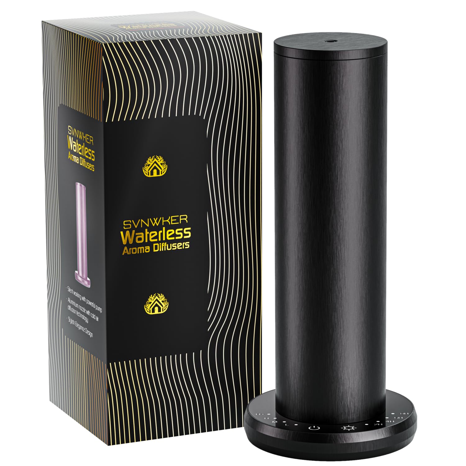 SVNWKRE difusor sin agua visto de frente para aroma ambiental elegante