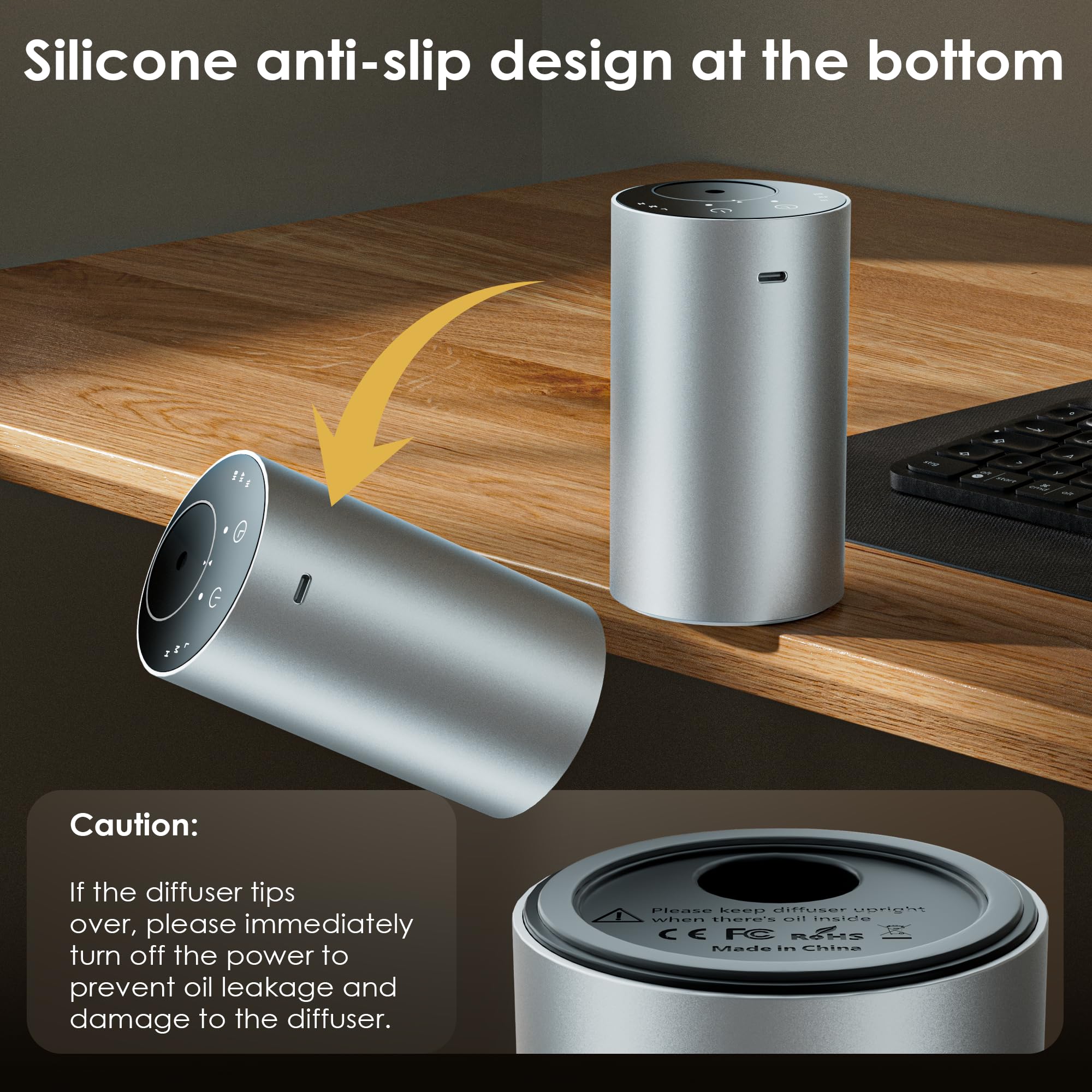 SVNWKRE difusor portátil para habitación y coche.