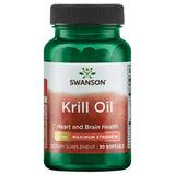 Swanson EFA Krill Oil MAX STR, cápsulas blandas, apoyo a la piel y articulaciones