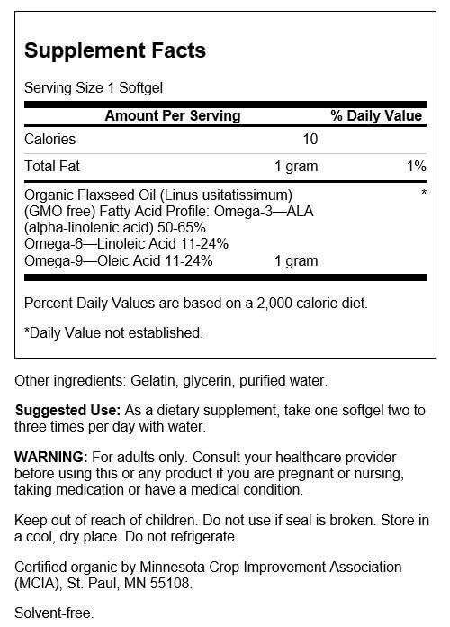 Swanson Omegatru aceite de linaza, vertido, posible apoyo a la piel y nutrición diaria.