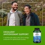 Swanson Acetil-L-Carnitina uso diario para enfoque y bienestar.