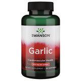 Swanson Ajo 500 mg cápsulas, control de olor diario para bienestar general.