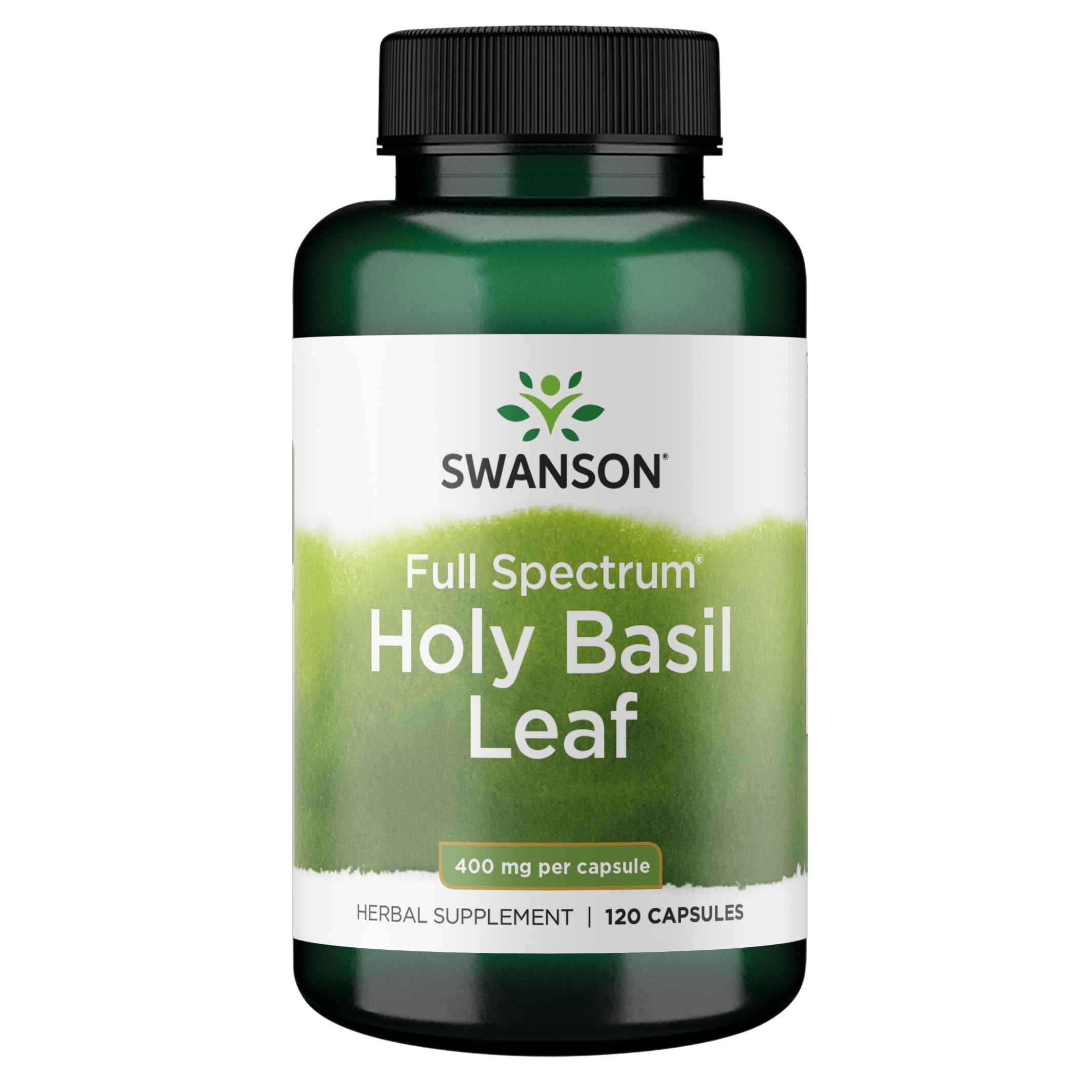 Swanson Albahaca Sagrada cápsulas: apoyo diario para el equilibrio natural