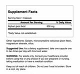 Swanson Alfa Lipoico 600 mg, botella lista para tomar