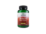 Swanson Allicin de Ajo: tableta con control de olor para uso diario.