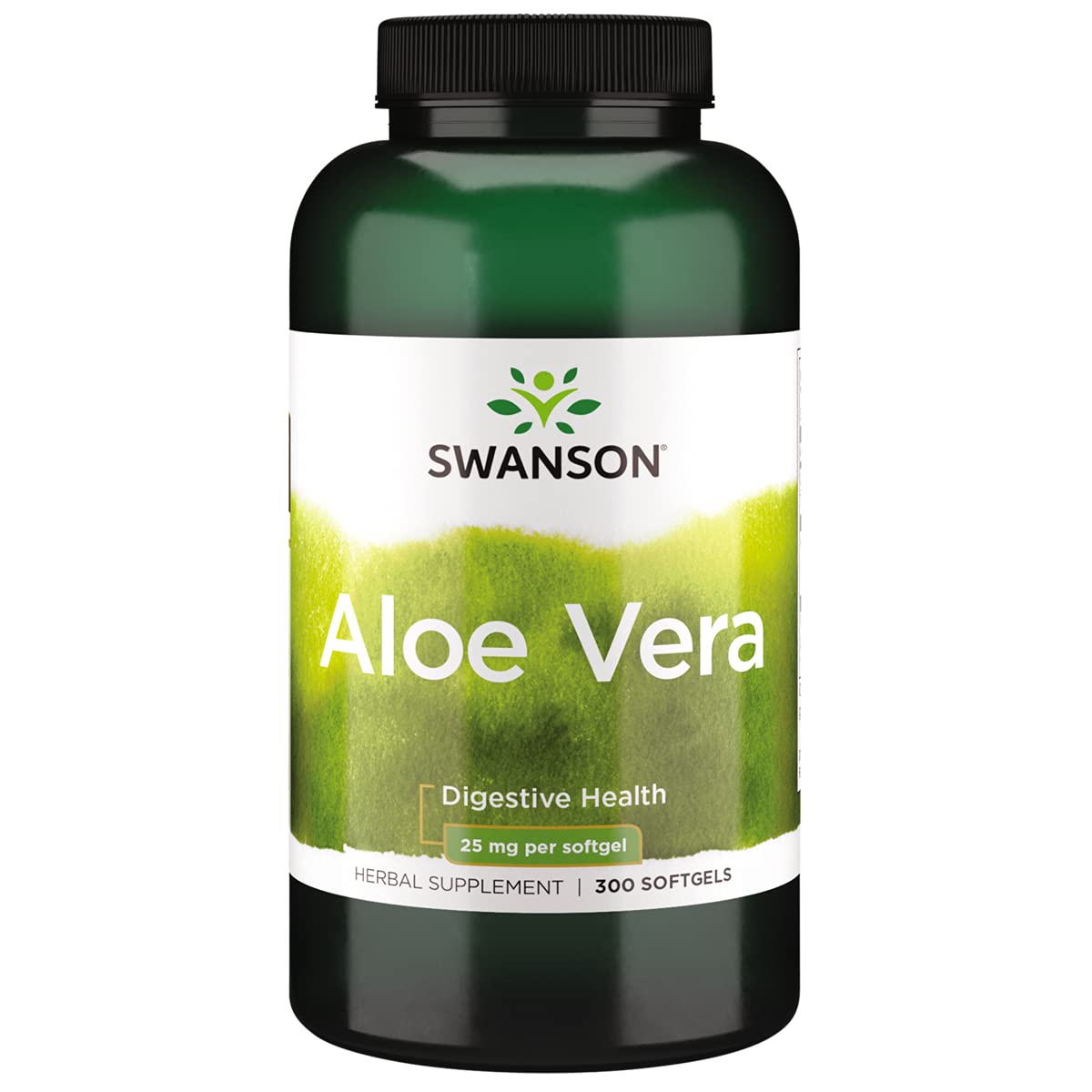 Swanson Aloe Vera 25 mg botella: apoyo digestivo suave