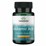 Swanson amino acido glutamico 500mg, botella, uso diario recomendado