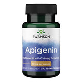 Swanson Apigenin: botella-vertido para apoyar sueño y relajación