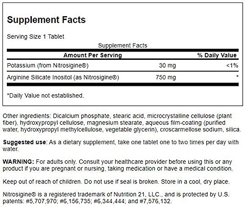 Botella de Swanson Arginine Complex lista para uso diario