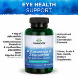 Cuidado de la retina con antioxidantes y nutrientes clave.