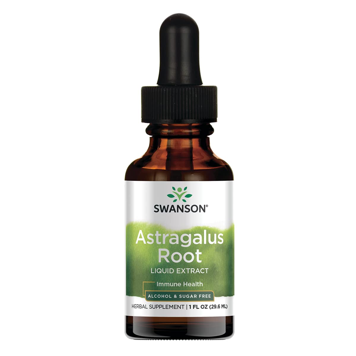 Swanson astrágalo licuado frasco 1oz, posible apoyo a la salud hepática