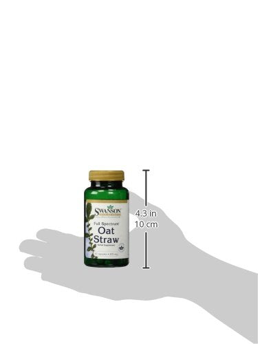 Swanson avena espectro completo, frente al bote, fuente vegetal de bienestar diario