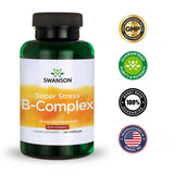 Swanson B-Complejo, dos cápsulas recomendadas, inicio de una rutina diaria.