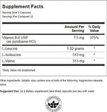 Swanson BCAA en frasco, dosis simples para entrenar