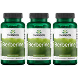 Swanson Berberine HCl, cápsulas de 400 mg, envase de 60 para apoyo metabólico.