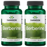Swanson Berberine HCl cápsulas-veganas, posible apoyo metabólico diario
