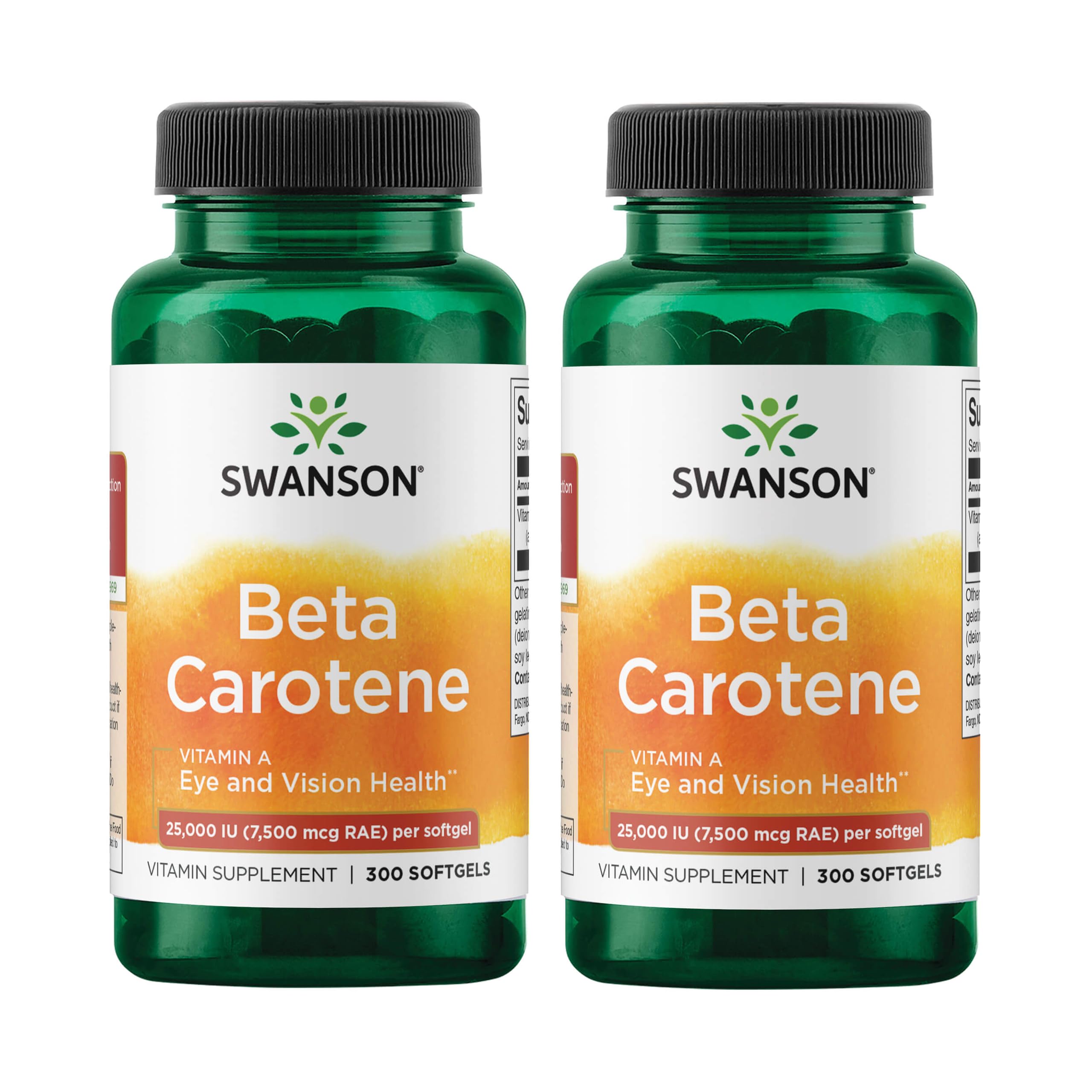 Swanson Beta-Caroteno para ojos: apoyo a la visión y comodidad visual diaria.