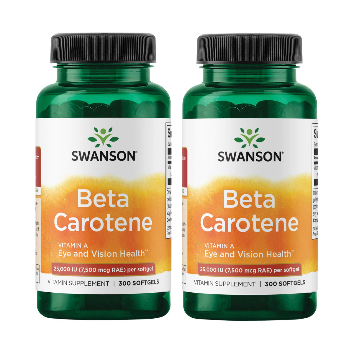 Swanson Beta-Caroteno para ojos: apoyo a la visión y comodidad visual diaria.