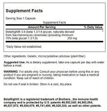 Swanson Betaright Beta Glucan 250 mg botella: cómodo acceso para la rutina diaria