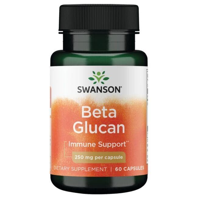 Swanson Betaright Beta Glucan 250 mg tapa: cierre seguro para dosis diarias