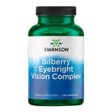 Swanson Bilberry Eyebright Vision Complex: cápsulas para apoyo diario de la salud ocular y la visión.