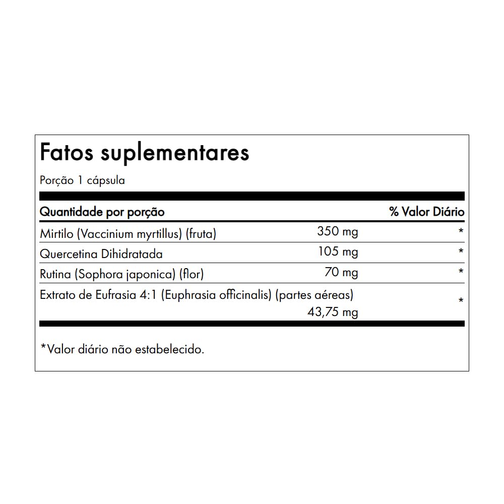 Frasco de Swanson Bilberry Eyebright Vision Complex para uso diario y bienestar ocular.