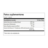 Frasco de Swanson Bilberry Eyebright Vision Complex para uso diario y bienestar ocular.