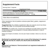 Swanson Bioperine 10 mg, cápsulas cercanas, uso cómodo con agua para potenciar la absorción.