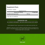 Etiqueta de Swanson Boswellia Serrata con información clara