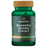 Swanson Boswellia Serrata Extracto cápsulas en botella para movilidad diaria.
