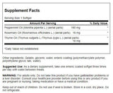 Swanson botella de aceite de menta con etiqueta clara, aromaterapia y bienestar.