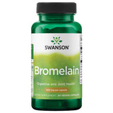 Swanson Bromelina 1200 GDU en botella de cápsulas vegetales, apoyo digestivo potencial