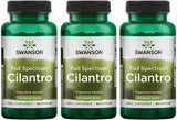 Swanson cilantro digestivo en botella, apoyo digestivo natural.