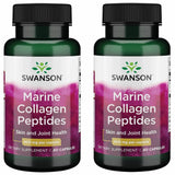 Swanson colágeno de pescado hidrolizado tipo I, cápsulas de 400 mg para articulaciones.