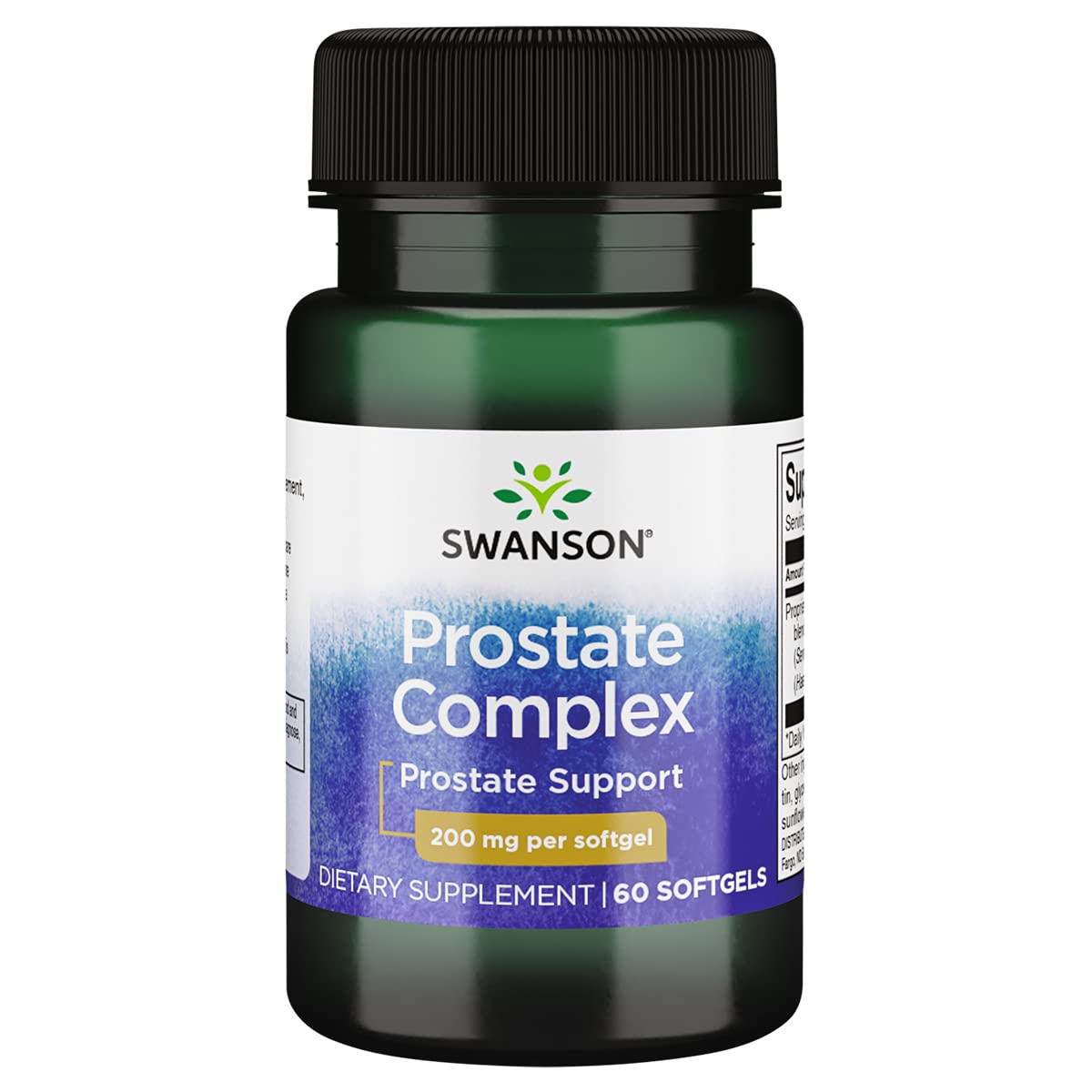 Swanson Complejo Prostático ULT, botella de 200 mg para apoyo diario