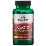 Swanson CoQ10 200 mg con tocotrienoles, botella frontal para uso diario