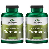 Swanson Curcumina Espectro Completo – botella con cápsulas veganas para articulaciones saludables