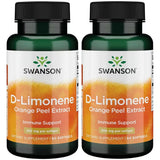Swanson D-Limonene: botella de cápsulas de 60 unidades para uso diario.