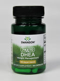 Swanson Diet 7-Keto DHEA, cápsulas empaque, práctica para uso diario sin complicaciones