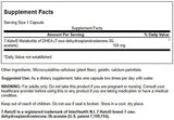 Swanson Diet 7-Keto DHEA, etiqueta frontal con dosis y uso diario