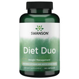 Swanson Diet Duo cápsulas en una botella, apoyo a la gestión de carbohidratos para el peso