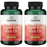 Swanson DPA aceite de pescado en frasco, enfoque en envase para uso diario
