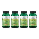 Swanson Epic-Pro frasco de probióticos con 25 cepas para equilibrio digestivo.