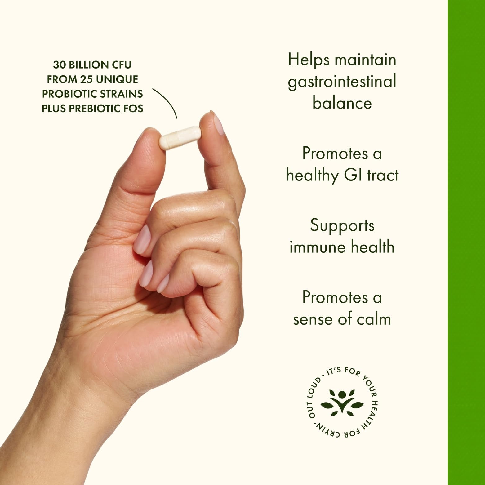 Swanson Epic-Pro mezcla prebiótico FOS para alimentar bacterias.